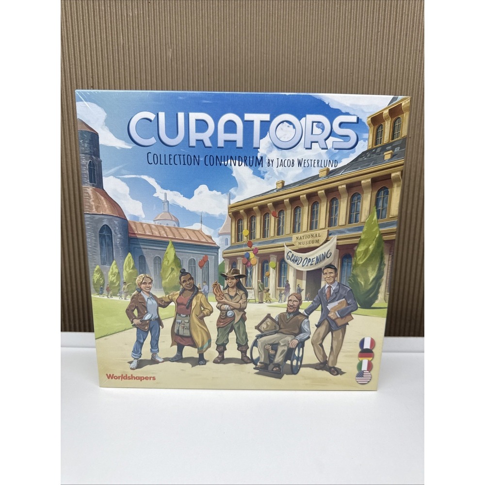 Worldshapers: Curators Collection Conundrum, Tile Laying Strategy Board Game